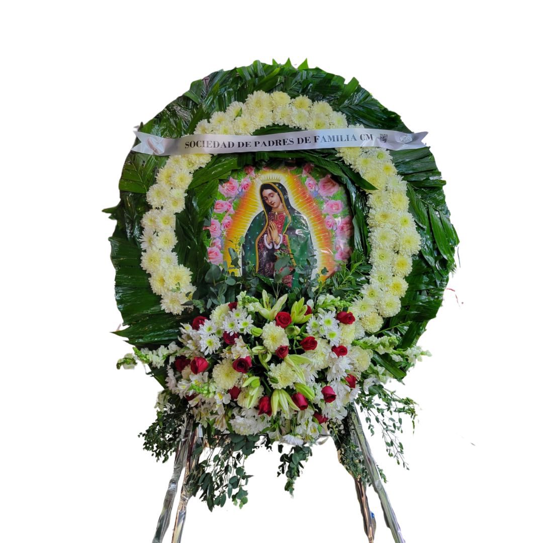 Aro de flores peregrinación 4 — Florella