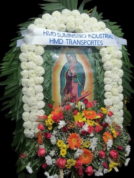Aro de flores peregrinación 3 — Florella