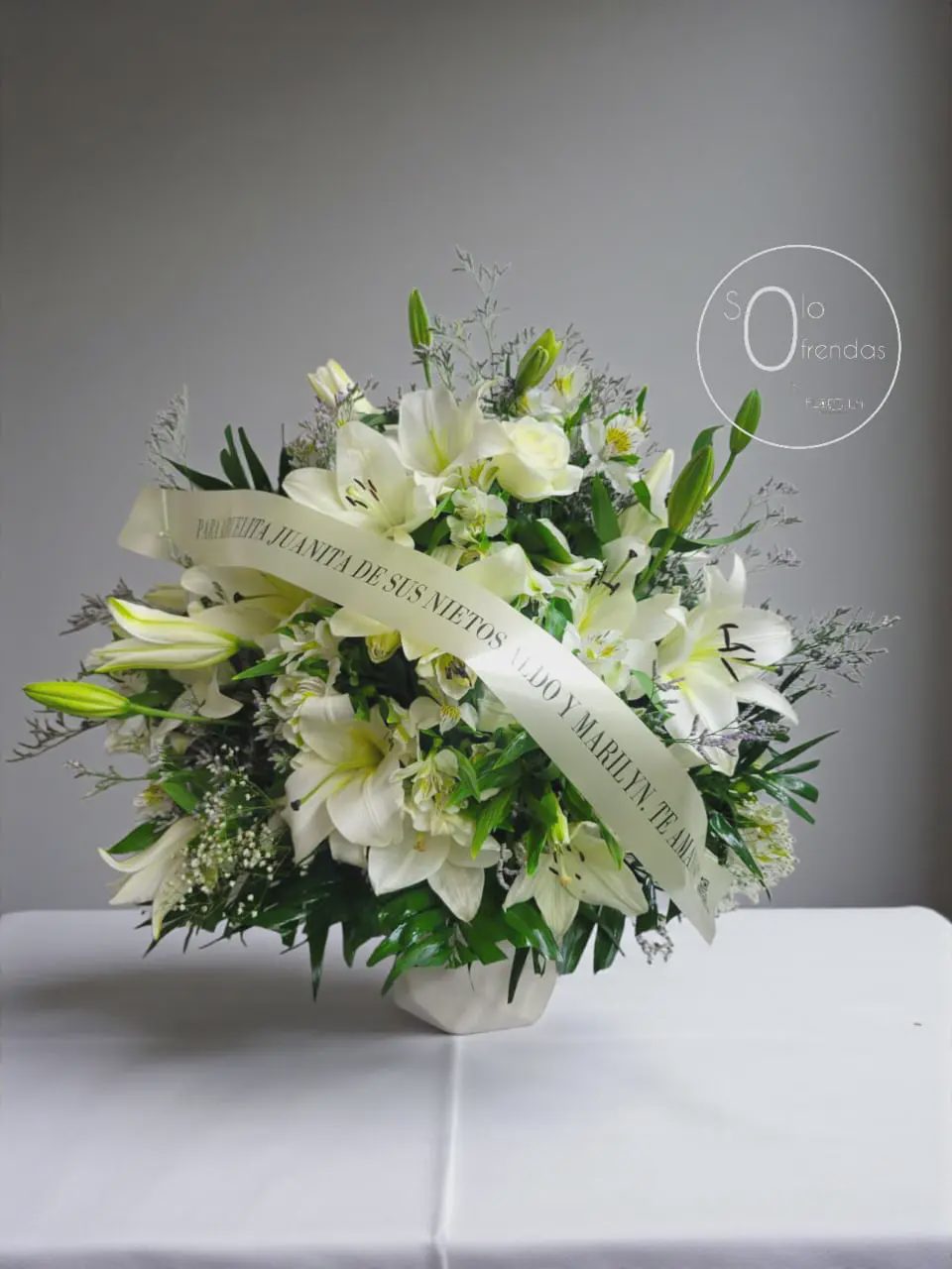Arreglos Fúnebres (flores funeral 2) — Florella