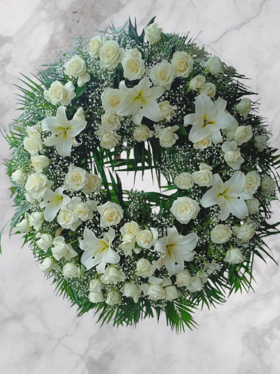 Bordada blanca — Florella