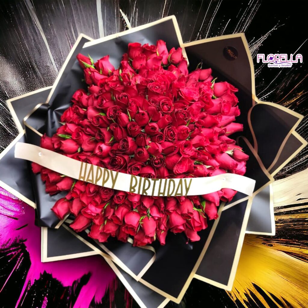 Ramo de rosas rojas — Florella