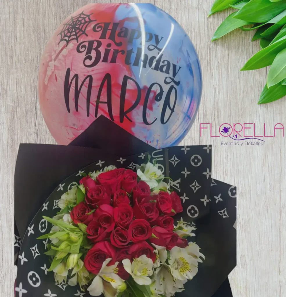 Ramo de rosas rojas — Florella