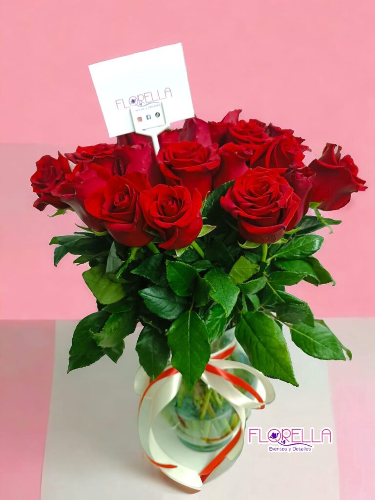 Arreglo de rosas rojas — Florella